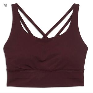 Lululemon Red Merlot Sports bra